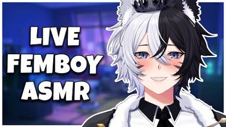 🤍 Live 3DIO ASMR | Femboy Whispers &amp; Tingles To Ease Your Mind 🤍