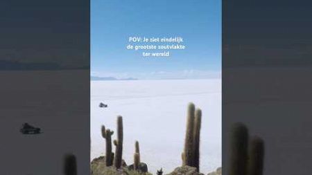 Bezoek Salar de Uyuni in Bolivia met Sawadee Reizen #sawadeereizen #salardeuyuni #bolivia #shorts