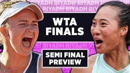 Krejcikova vs Zheng | WTA Finals 2024 SF | Tennis Preview &amp; Prediction