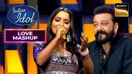 &quot;Yun Hasraton Ke Daag&quot; के बाद Sanjay Dutt ने लिया किसका Autograph? | Indian Idol 14 | Love Mashups