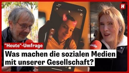 Soziale Medien: &quot;Steigern die Angst der Menschen&quot;