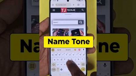 Name in Ringtone 🎼#ringtone #mobiletricks #tech #technology #telugureels #techmore#trendingshorts