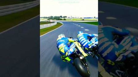 One on One With The Legend Valentino Rossi Battle for Top Position in Motogp