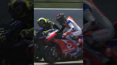 Rossi was very angry and did this - MOTOGP Funny Crash Compilation