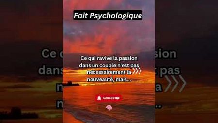 Fait Psychologique… ❤️ #shorts #amour #psychologie