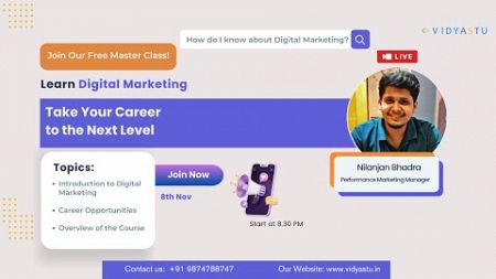 Digital Marketing Workshop - I | By Nilanjan Bhadra