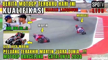 GEGER🔴BERITA MOTOGP HARI INI SABTU 9 NOVEMBER 2024,MOTOGP HARI INI,KUALIFIKASI MOTOGP CATALUNYA 2024