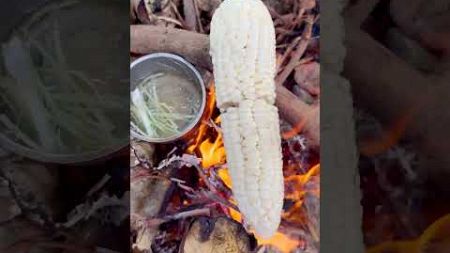 Delicious meal handmade out in the forest when camping #outdoors #bushcraft #camping #cooking