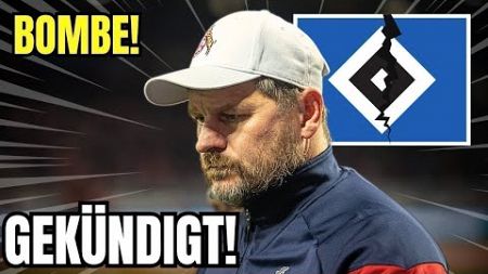 TRAINER-BEBEN: HSV FEUERT Baumgart - SOFORT-TRENNUNG | hamburger sv nachrichten