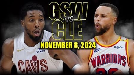 Golden State Warriors vs Cleveland Cavaliers Full Game Highlights - November 8 | 2024-25 NBA Season