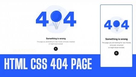 How to Create a Custom 404 Error Page in Angular 18 | HTML &amp; SCSS Tutorial