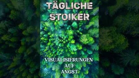 Der Einfluss von stoischen Visualisierungen auf Angst! #stoizismus #shorts #selbstverbesserung