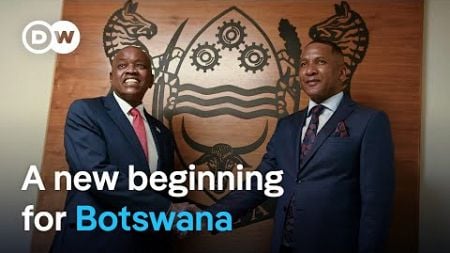 Historic election in Botswana: DW speaks with outgoing President Masisi | DW News