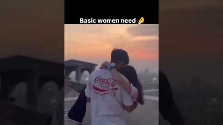 Couple goals 🌺 // basic women need ❤️✨ #shorts #love #couplegoals #viralvideo #youtubeshorts #cute