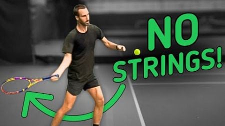 Weird Drill for MASSIVE Forehand Power! - Tennis Technique Lesson