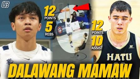 SOLID! Dalawang FUTURE PG ng Gilas nag Kaharap! No.1 ESPN Ranking &quot;Aj Dybantsa&quot; nakalaban ni Andy!