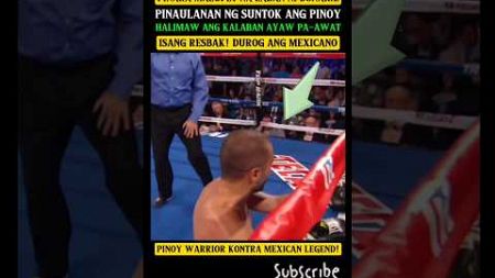 NAKO! SEKRETO NI DONAIRE NILABAS LAHAT! NAPAKA LAKAS NG MEXICANO! AYAW PAAWAT NAGPAULAN NG SUNTOK!