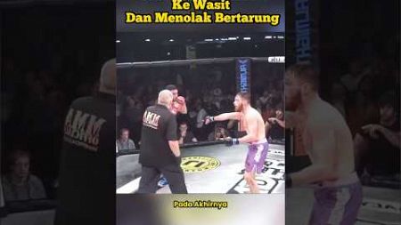 Petarung Ini Protes Karena Wasit Kurang Tanggap #shorts