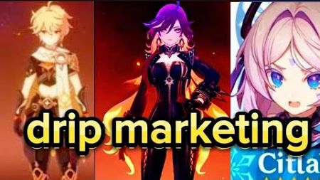 drip marketing Mavuika and Pyro traveler and Citlali genshin impact