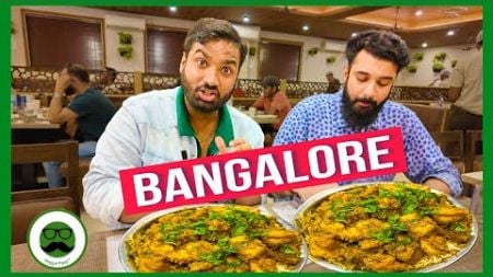 Bangalore Night Street Food | Meghna Biryani, Capsicum Bhajji, Pani Puri &amp; More | Veggie Paaji