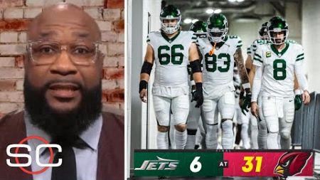 &quot;Jets season is a disaster&quot; - ESPN reacts to Aaron Rodgers&#39;s disgraceful loss to Cardinals, 31-6