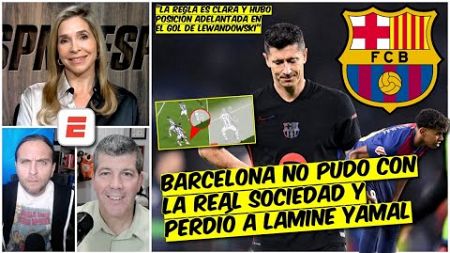 Barcelona NO PERDIÓ por la UÑA de Lewandowski, fue SUPERADO por la Real Sociedad | Exclusivos