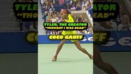 Tyler, The Creator Knows TENNIS? 💀