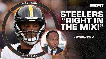 Stephen A. says the Steelers are &#39;RIGHT IN THE MIX&#39; as a Super Bowl contender 👀 | First Take