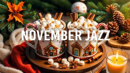 Sweet November Jazz Cafe - Instrumental Jazz &amp; Bossa Nova ~ Background Music for Morning,Work,Study