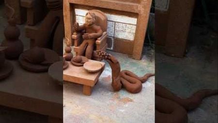 Hey Snake 🐍 ~ Mini Wood Toy - Woodworking Arts / Hand Craft IDEAS #shorts #viral