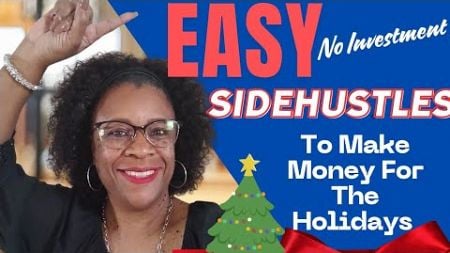 Make Money Before The Holidays or Whenever