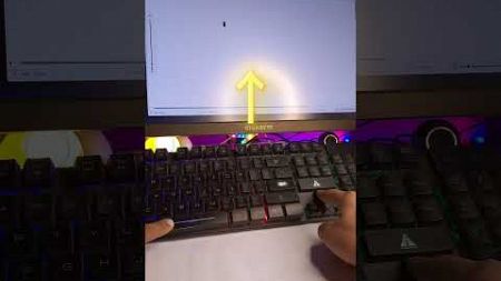 Ms Paint Trick! #asmr #computer #windows #keyboard #tricks #gaming #mspaint