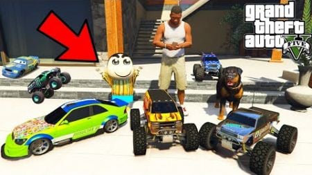 Franklin Gifting NEW RC TOY CARS To Shinchan and Chop in GTA 5