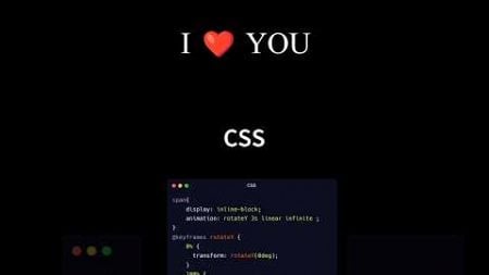 Send this to your crush 🥰#css #coding