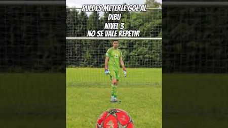 Puedes meterle gol al dibu martinez nivel 3 #futbol #humor #goalkeeper #soccer #futboleros.