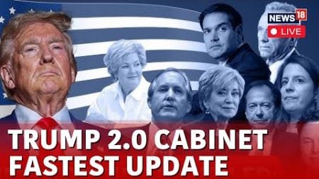 Trump Cabinet Members 2024 | Trump Cabinet Picks 2024: Marco Rubio, Stephen Miller And More