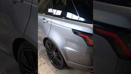 Range Rover нанесено покрытие ПОЛИМЕР #automobile #car #auto #авто #автомобили #detailing