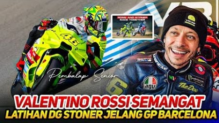 BARU SAJA DIUMUMKAN🔥VALENTINO ROSSI COMEBACK~LATIHAN DENGAN CESAY STONER~SIAP GEBER DESMOSEDICI GP23