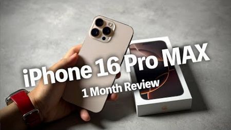 iPhone 16 Pro MAX 1ヶ月レビュー｜カメラ性能とゲーム性能を徹底比較