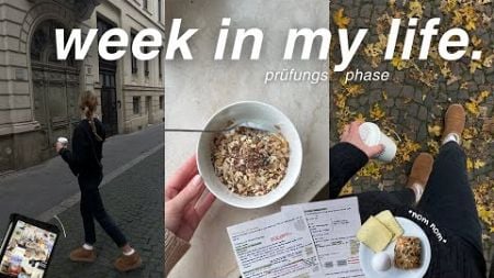 Week in my life I Prüfungsphase I Psychologie, Hausarbeit schreiben &amp; Klinik I *Realistic* Uni Vlog