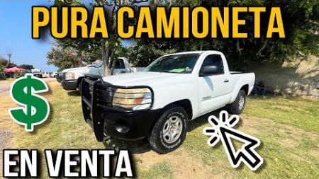 Camionetas en venta en México LLEGARON LAS DOBLE CABINA / TIANGUIS DE AUTOS CUAUTLA 🛻