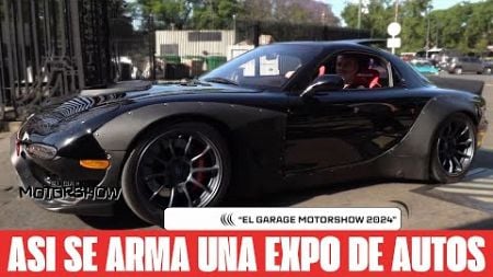 LO QUE NO SE VE DE UNA EXPO DE AUTOS EN LA RURAL l Motorshow 2024 | La Previa | #GarageTv