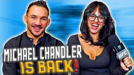 Michael Chandler on Charles Oliveira, finally being back in the Octagon &amp; motivational words UFC 309