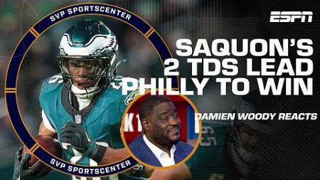 Commanders vs. Eagles Reaction 🏈 Saquon Barkley made the difference for Philly | SC with SVP