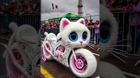 ❤️ Evolution of Cat : Giant Motogp Cat 🥰 #cat​ #cute​ #love​ #shorts​