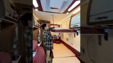 Weihang business class, six-seat business RV #RV #JianglingFord RVGoodLife #shorts