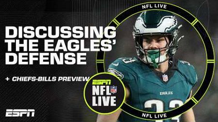 The Eagles&#39; defense have TURNED IT AROUND + How Bills can END Chiefs&#39; win streak | NFL Live