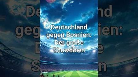 Deutschland vs. Bosnien: Der Große Fußball-Showdown