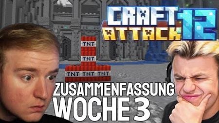 Craft Attack 12 Komplette Woche 3 ZUSAMMENFASSUNG - Jeder Teilnehmer Urutox