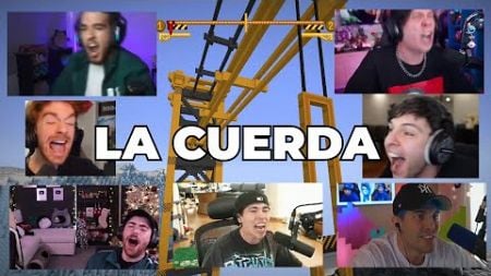 La cuerda SECUENCIA COMPLETA (multi camara)| EQUIPO 3 | SQUID CRAFT GAME 3 | DIA 4|